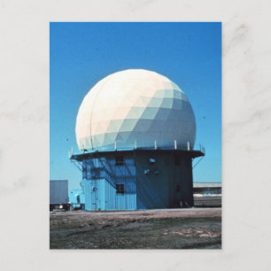 Postal Estación de radar de meteorología de Doppler - Nor