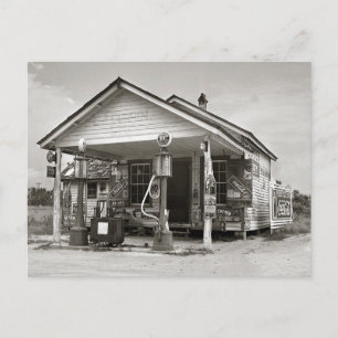 Postal Estación de servicio rural, 1939