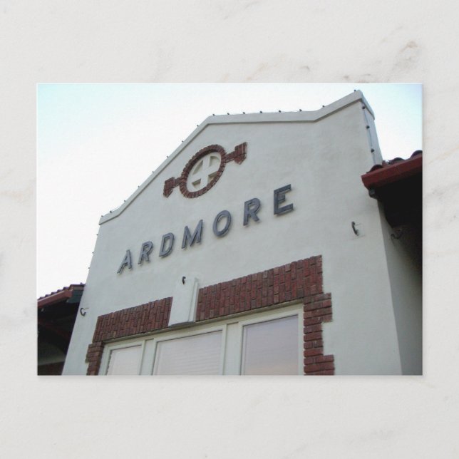 Postal Estación de tren (Anverso)