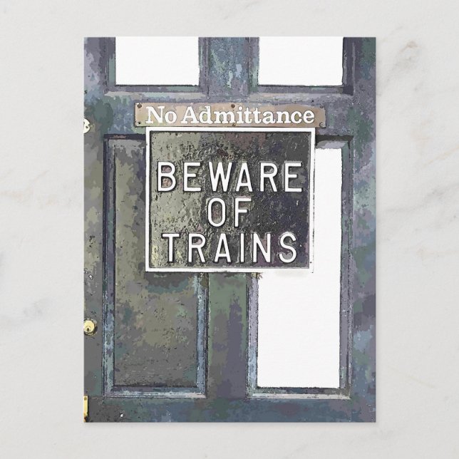 POSTAL ESTACIÓN DE TREN (Anverso)