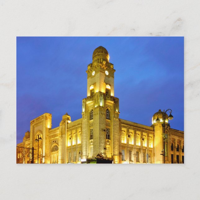 Postal Estación de tren antigua (Anverso)