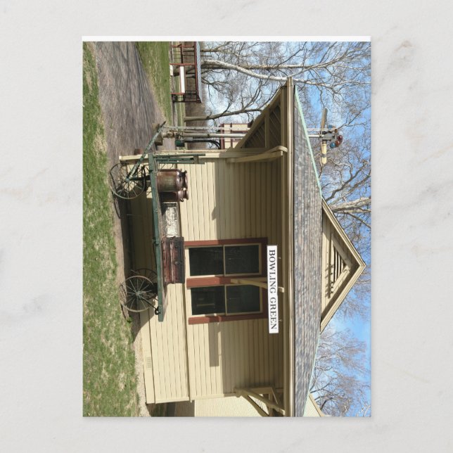 Postal Estación de tren antigua (Anverso)