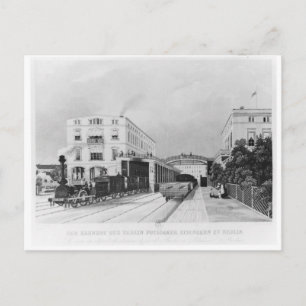 Postal Estación de tren de Berlín-Potsdam