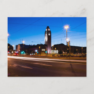 Postal Estación de tren de Helsinki