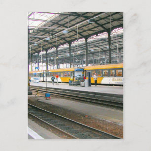 Postal Estación de tren de Lucerna, Suiza 4