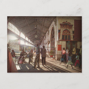 Postal Estación de tren de Maputo