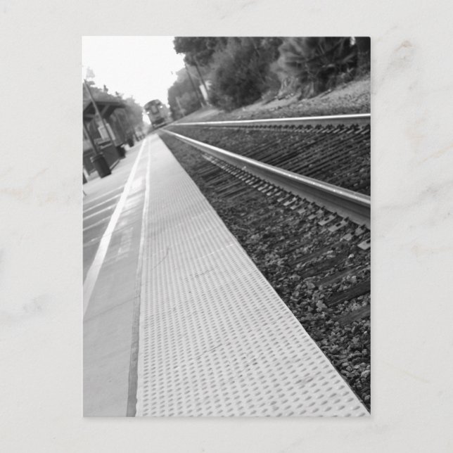 Postal Estación de tren Ventura (Anverso)