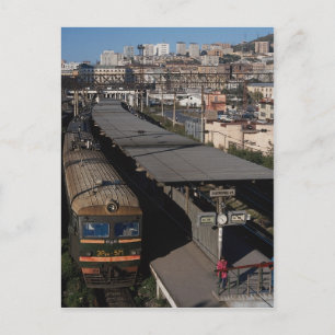 Postal Estación de tren, Vladivostok, Rusia