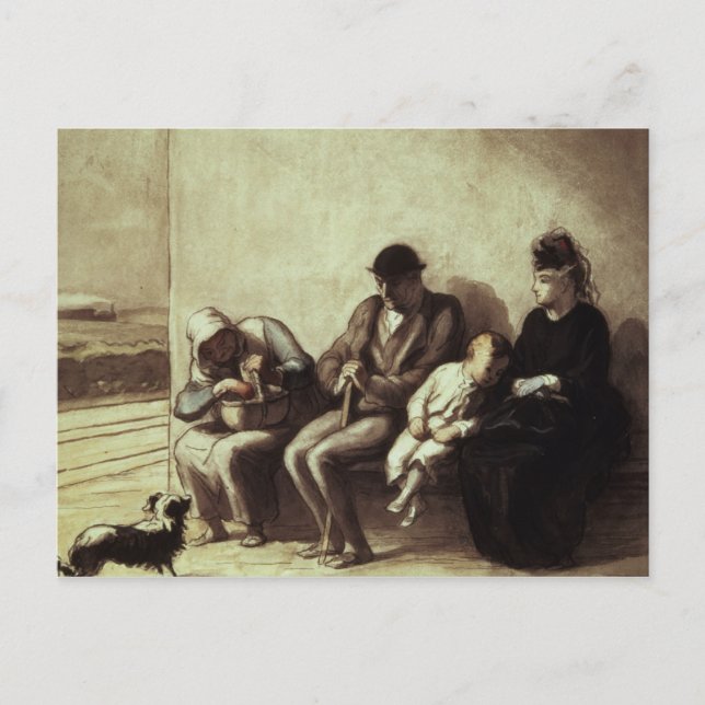 Postal Estación de tren Wayside (Anverso)