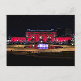 Postal Estación de Unión en la Postcard de Kansas City