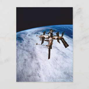Postal Estación espacial en órbita 11