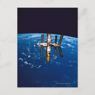 Postal Estación espacial en órbita 5