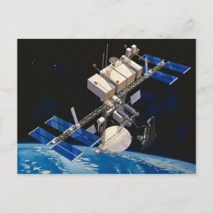 Postal Estación espacial Orbiting Earth 10