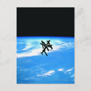 Postal Estación espacial Orbiting Earth 4