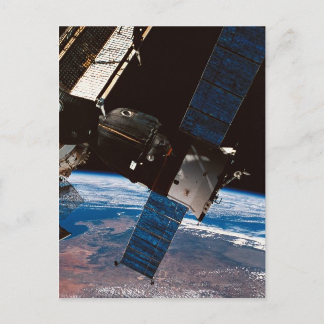 Postal Estación espacial Orbiting Earth 6 (Anverso)