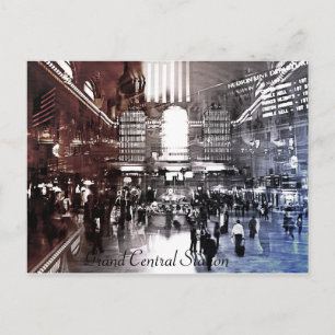 Postal Estación Grand Central, NYC