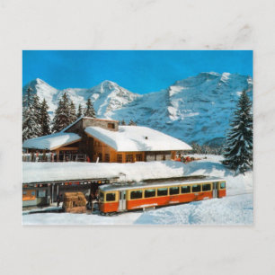 Postal Estación Kleiner Scheidegg, Jungfrau