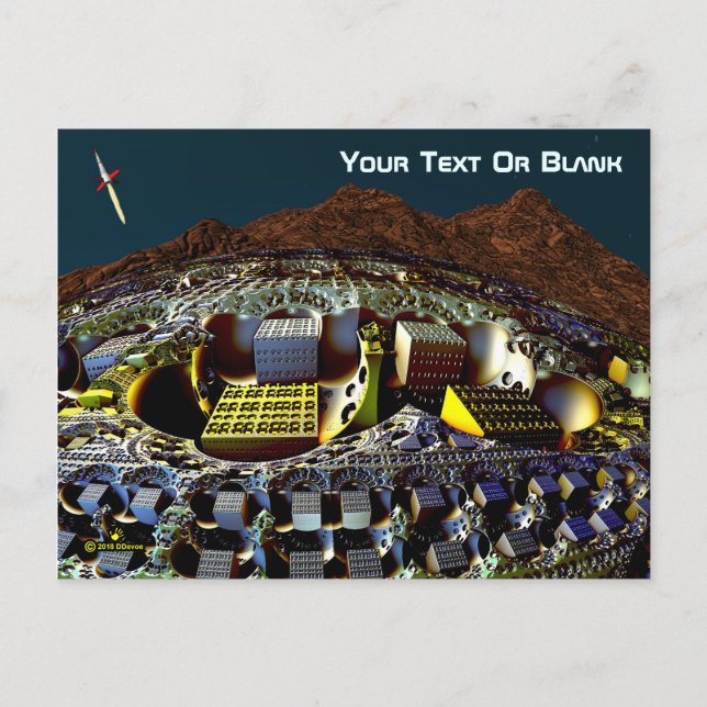 Postal Estación Lem (Anverso)