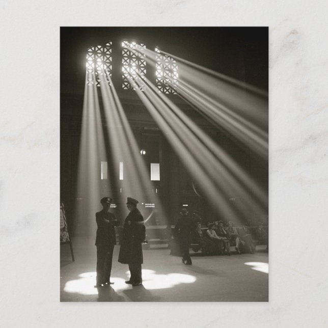 Postal Estación Union Chicago, 1943 (Anverso)