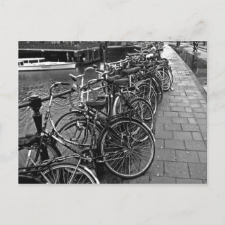 Postal Estacionamiento de bicicletas — Ámsterdam en novie