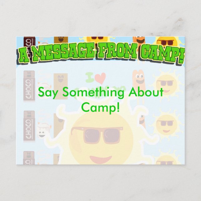 Postal Estacionario de Camp (Anverso)