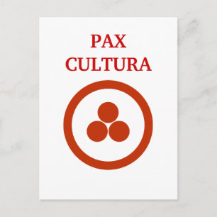 Postal Estacionario de Pax Cultura