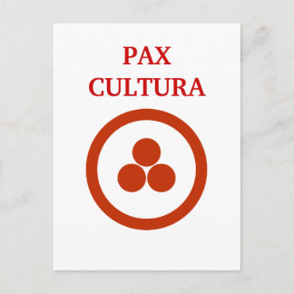 Postal Estacionario de Pax Cultura