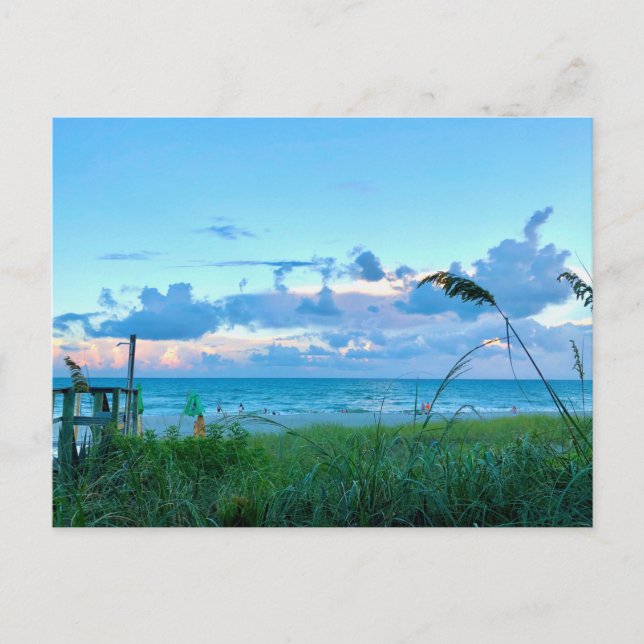 Postal estacionario: Melbourne Beach, Florida (Anverso)