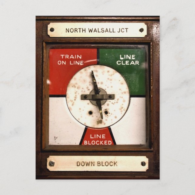 POSTAL ESTACIONES DE TREN (Anverso)