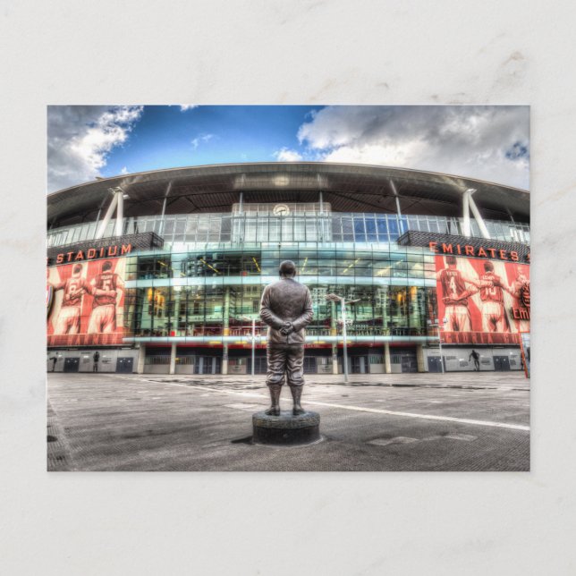 Postal Estadio Arsenal Emirates de Londres (Anverso)
