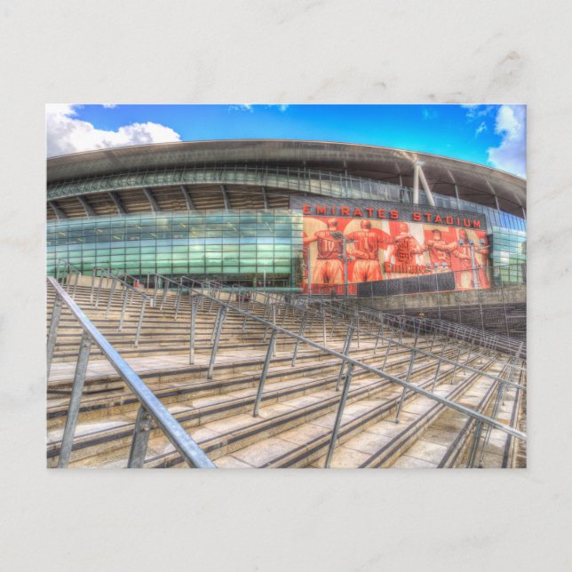 Postal Estadio Arsenal Emirates de Londres (Anverso)