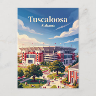 Postal Estadio Bryant-Denny Alabama