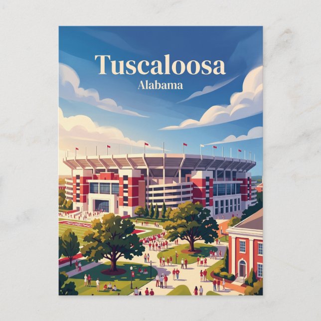 Postal Estadio Bryant-Denny Alabama (Anverso)