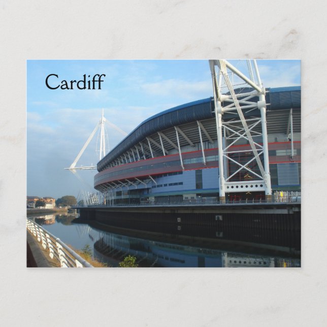 Postal Estadio Cardiff Millennium (Anverso)