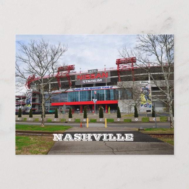 Postal Estadio de Fútbol Nashville, Tennessee (Anverso)