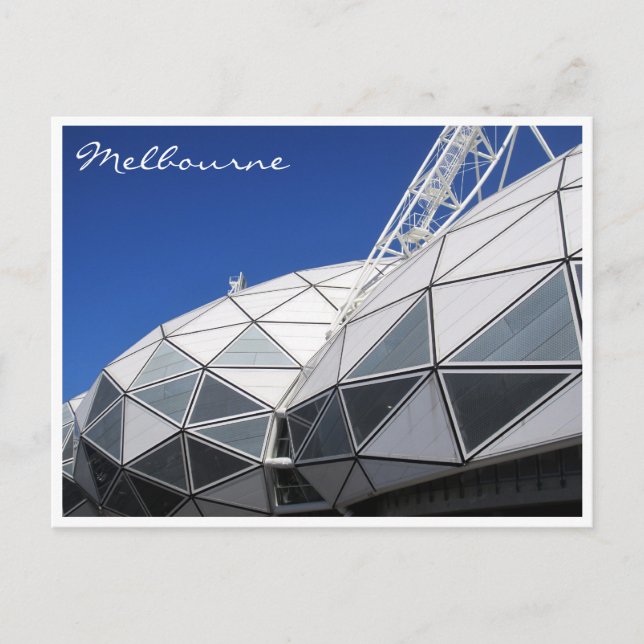 Postal estadio de melbourne (Anverso)