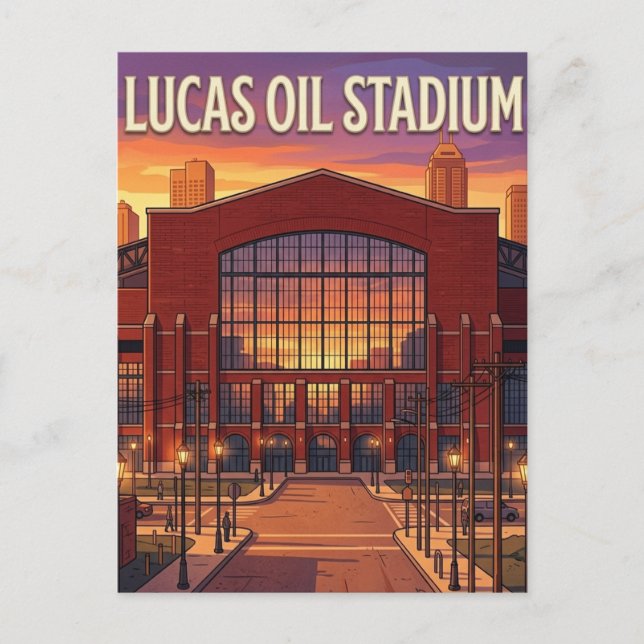 Postal Estadio Lucas Oil (Anverso)