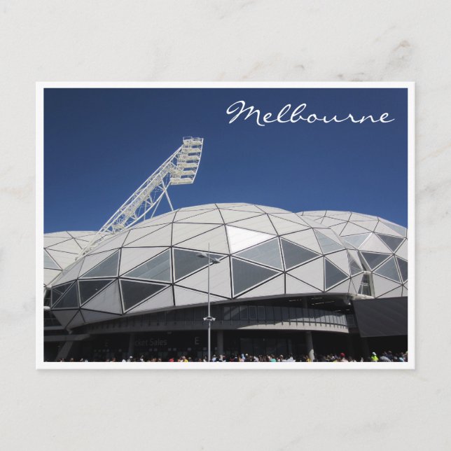 Postal estadio melbourne aami (Anverso)