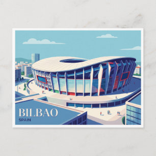 Postal Estadio San Mamés Bilbao España