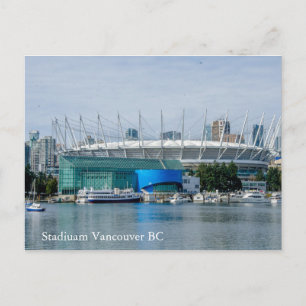Postal Estadio Vancouver Columbia Británica