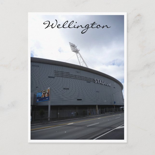 Postal estadio westpac wellington (Anverso)