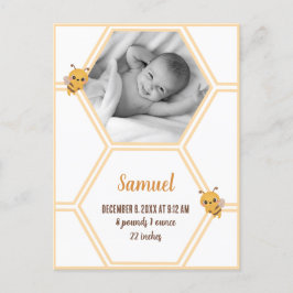 Postal Estadísticas de nacimientos de bebe pequeño