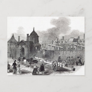 Postal Estado actual del museo británico
