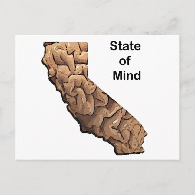 Postal Estado de ánimo: California (Anverso)