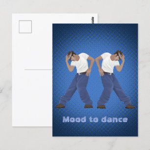 Postal Estado de ánimo para bailar