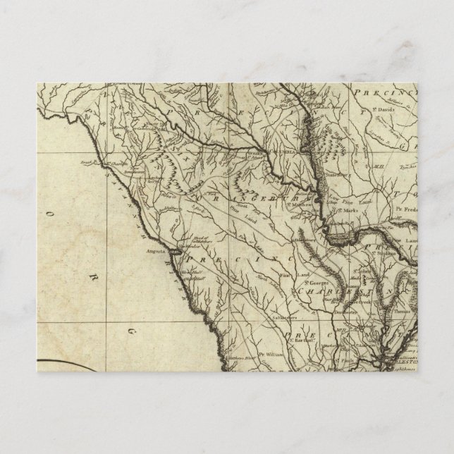 Postal Estado de Carolina del Sur (Anverso)