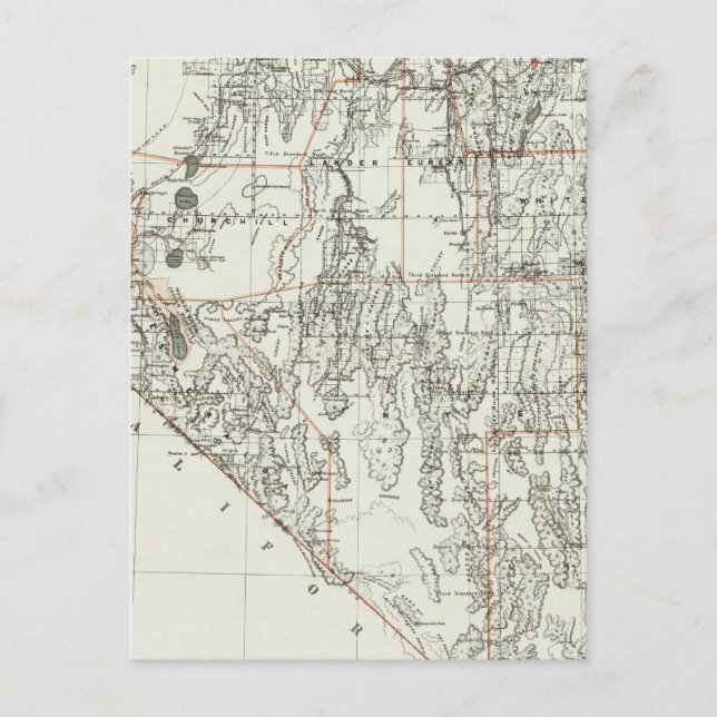 Postal Estado De Nevada (Anverso)