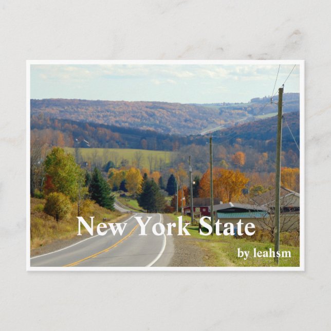 Postal Estado de Nueva York (Anverso)