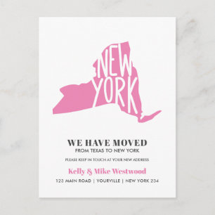 Postal ESTADO DE NUEVA YORK Hemos movido nueva dirección 
