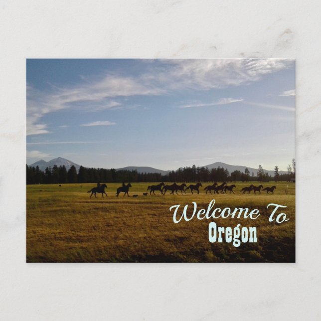 Postal Estado de Oregon (Anverso)